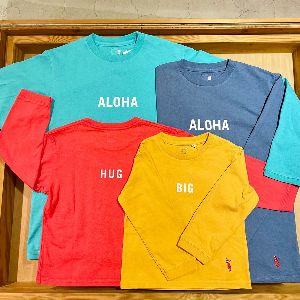 【SUNSHINE + CLOUD(サンシャイン+クラウド)】ロングスリーブTシャツ/ALOHA-MAHALO