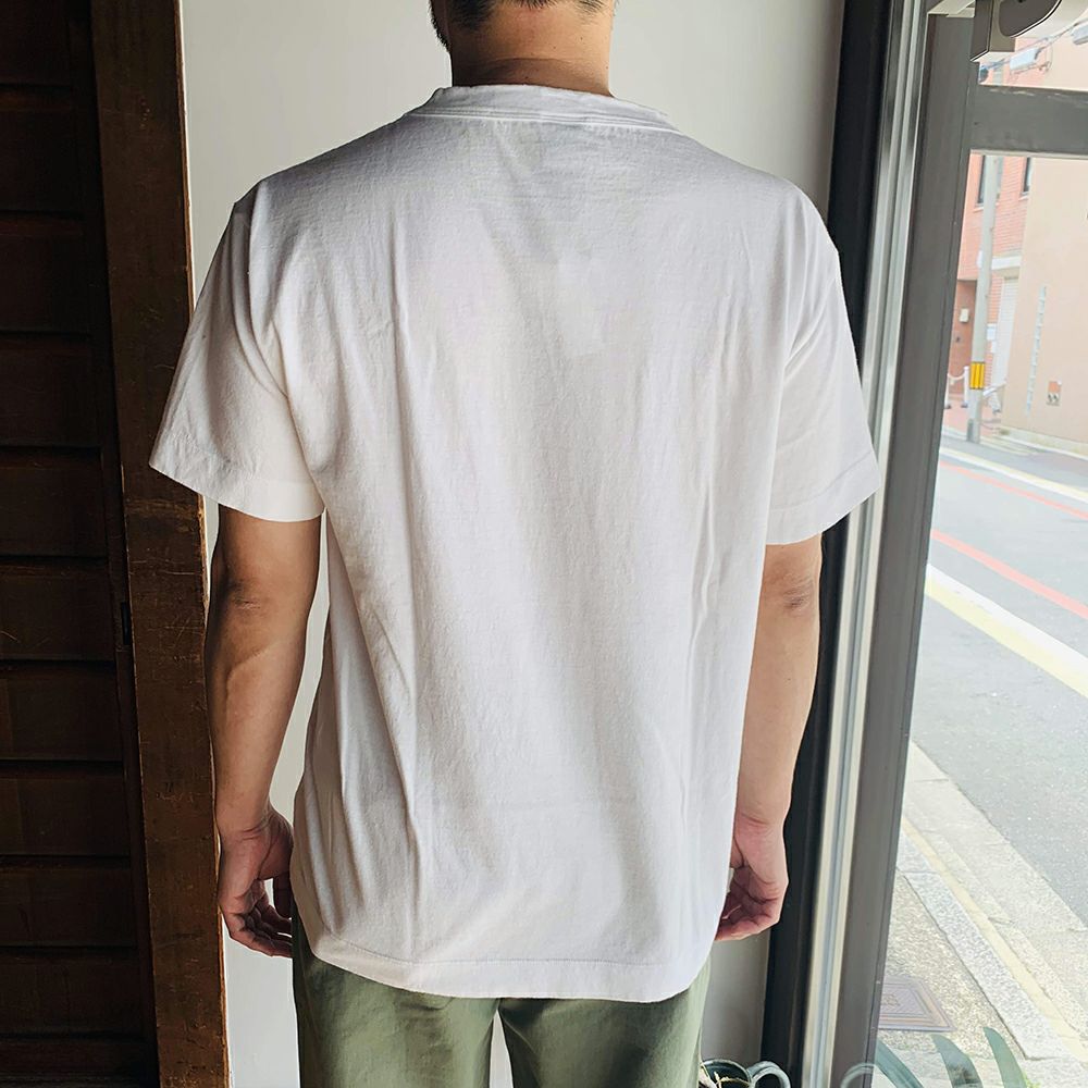 【homspun (ホームスパン) 】天竺 半袖Tシャツ ゆったりタイプ