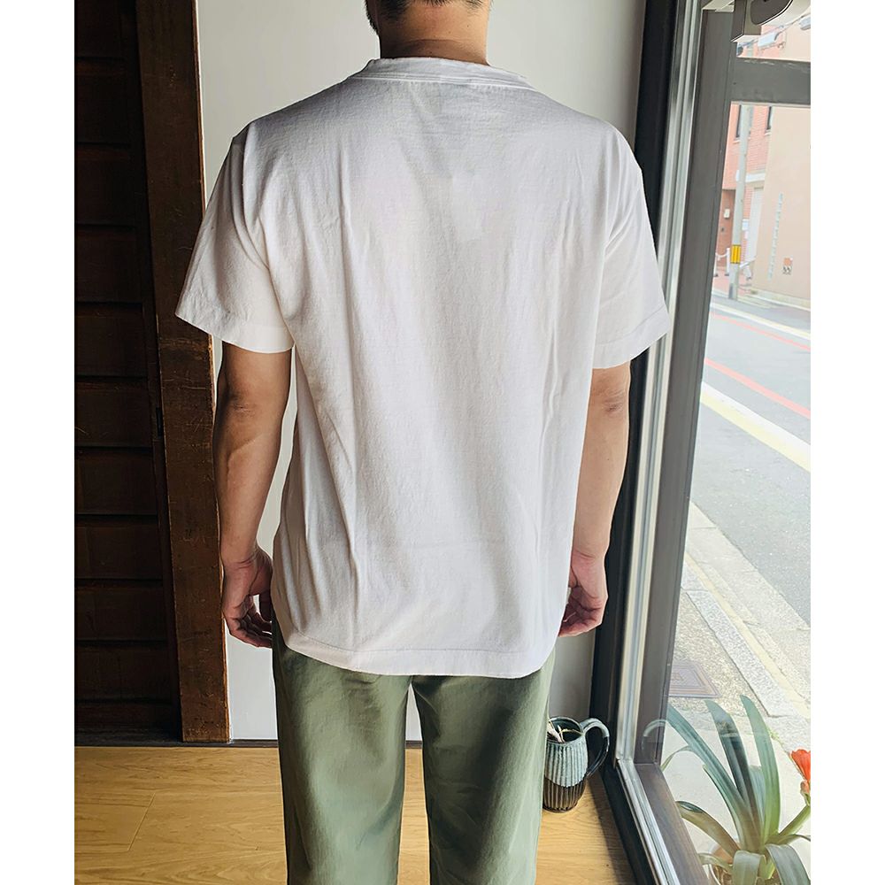 【homspun (ホームスパン) 】天竺 半袖Tシャツ ゆったりタイプ