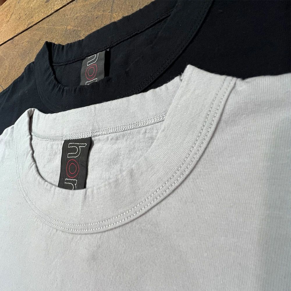 【homspun (ホームスパン) 】天竺 半袖Tシャツ ゆったりタイプ