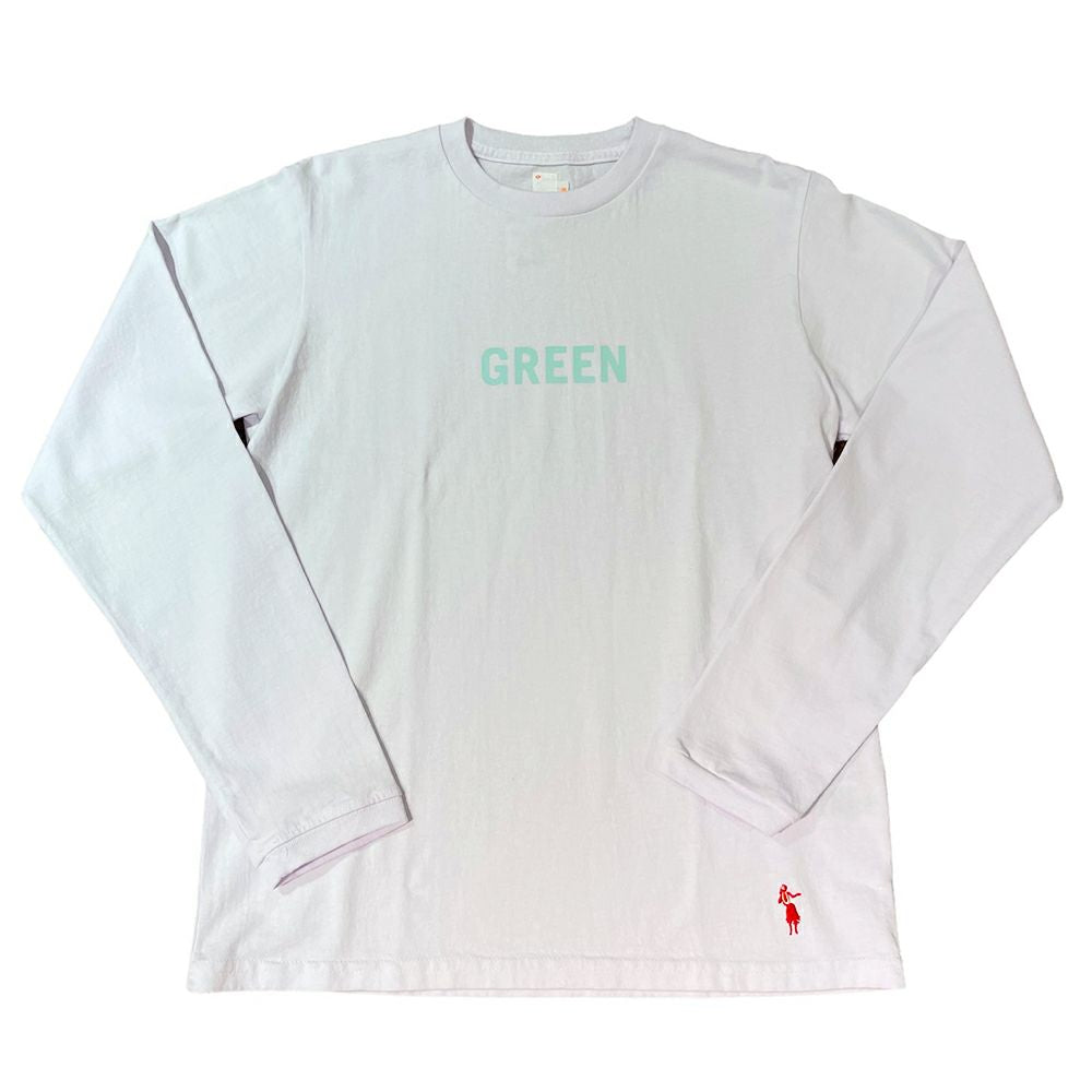 【SUNSHINE + CLOUD(サンシャイン+クラウド)】ロングスリーブTシャツ/GREEN-APPLE