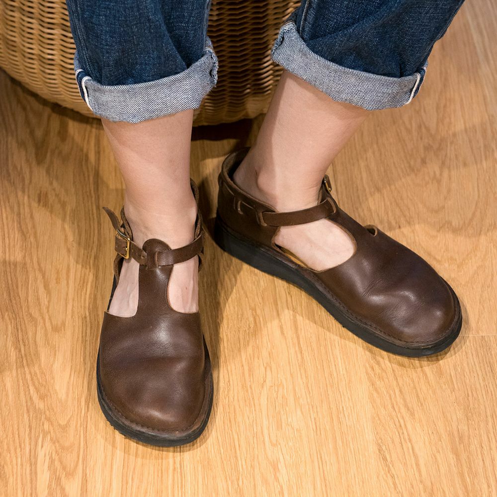 【AURORA SHOES(オーロラシューズ)】<Women's> T-STRAP