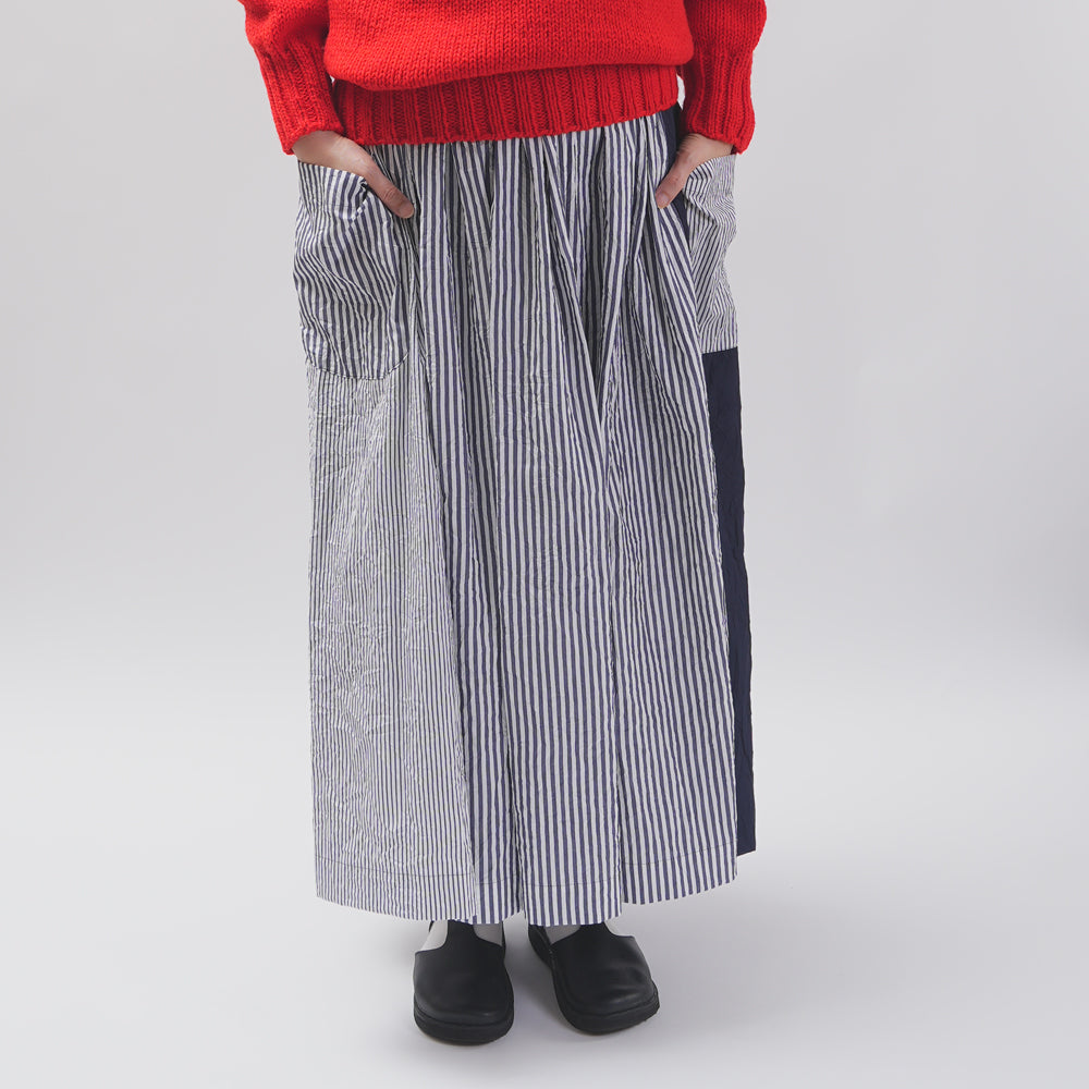 【CHECK&STRIPE(チェック&ストライプ)】ギャザースカート