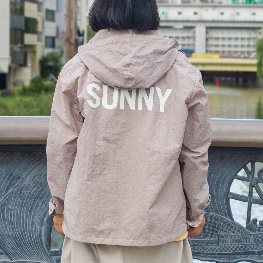 【SUNSHINE + CLOUD(サンシャイン+クラウド)】フード付きコーチジャケット SUNNY/HOODED COACH JACKET