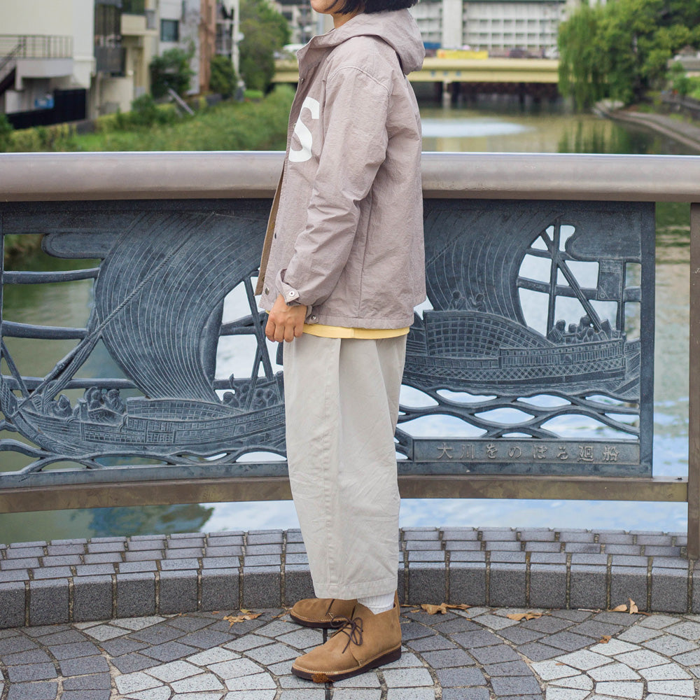 【SUNSHINE + CLOUD(サンシャイン+クラウド)】フード付きコーチジャケット SUNNY/HOODED COACH JACKET