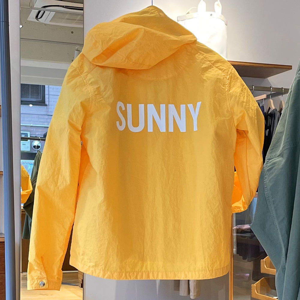 【SUNSHINE + CLOUD(サンシャイン+クラウド)】フード付きコーチジャケット SUNNY/HOODED COACH JACKET