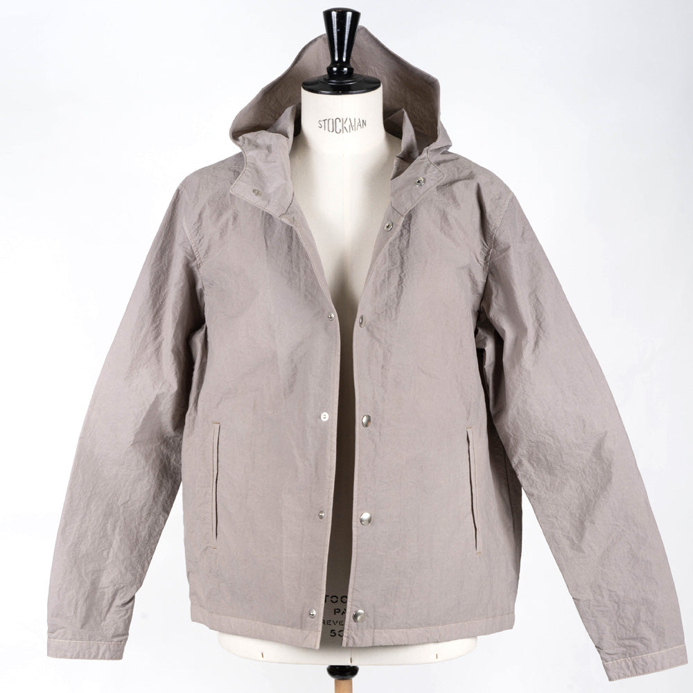 【SUNSHINE + CLOUD(サンシャイン+クラウド)】フード付きコーチジャケット/HOODED COACH JACKET