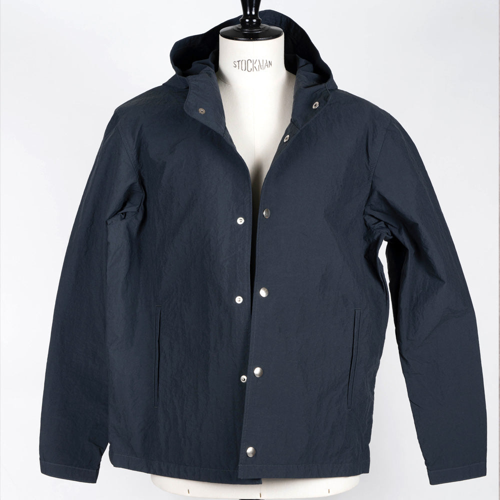 【SUNSHINE + CLOUD(サンシャイン+クラウド)】フード付きコーチジャケット/HOODED COACH JACKET