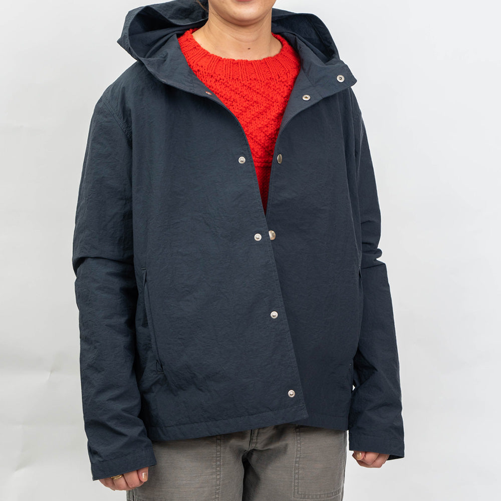 【SUNSHINE + CLOUD(サンシャイン+クラウド)】フード付きコーチジャケット/HOODED COACH JACKET