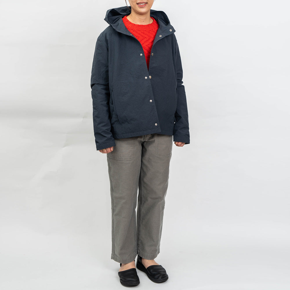 【SUNSHINE + CLOUD(サンシャイン+クラウド)】フード付きコーチジャケット/HOODED COACH JACKET