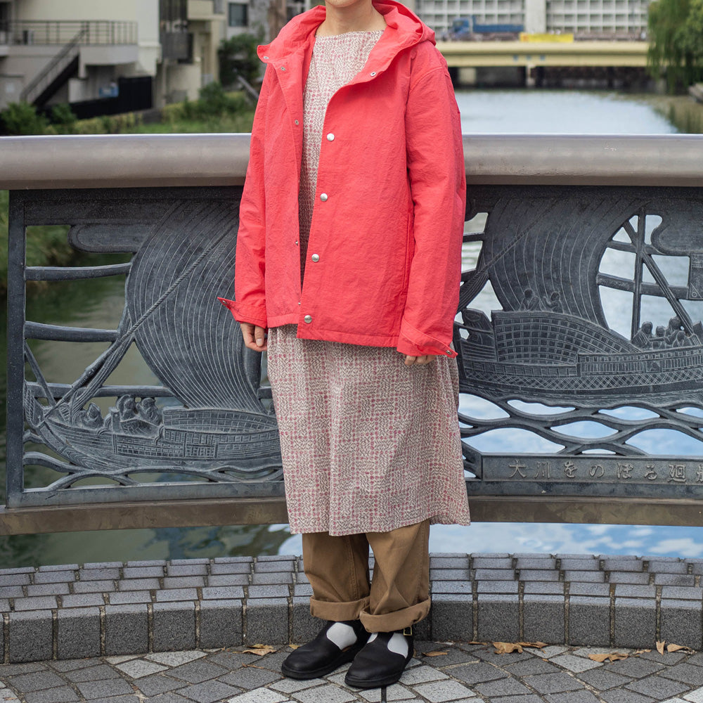 【SUNSHINE + CLOUD(サンシャイン+クラウド)】フード付きコーチジャケット/HOODED COACH JACKET