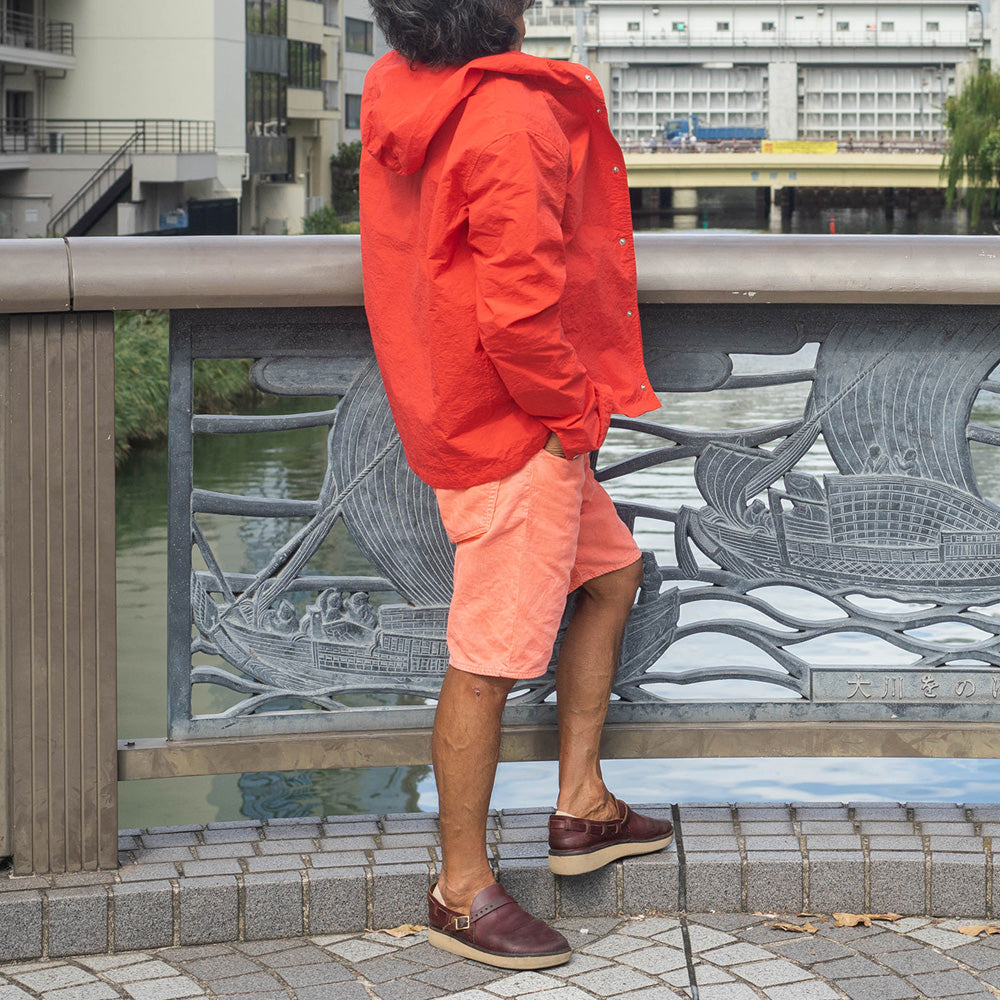 【SUNSHINE + CLOUD(サンシャイン+クラウド)】フード付きコーチジャケット/HOODED COACH JACKET