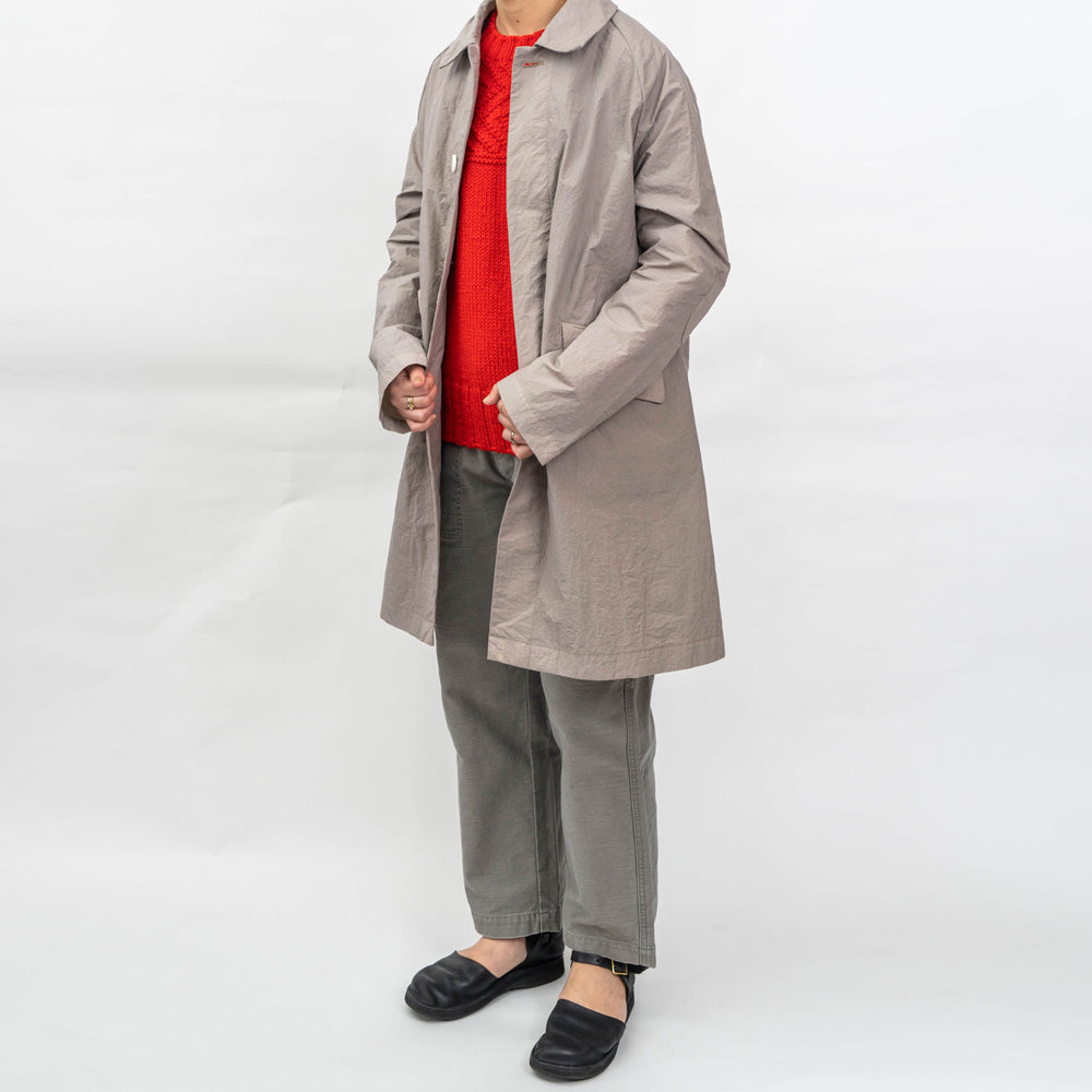 【SUNSHINE + CLOUD(サンシャイン+クラウド)】ビッグカラーコート/BIG COLLAR COAT