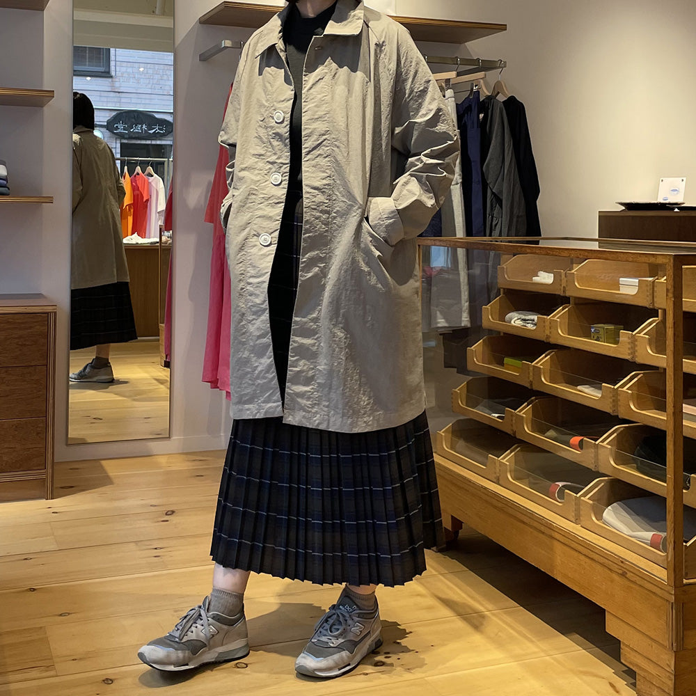 【SUNSHINE + CLOUD(サンシャイン+クラウド)】ビッグカラーコート/BIG COLLAR COAT