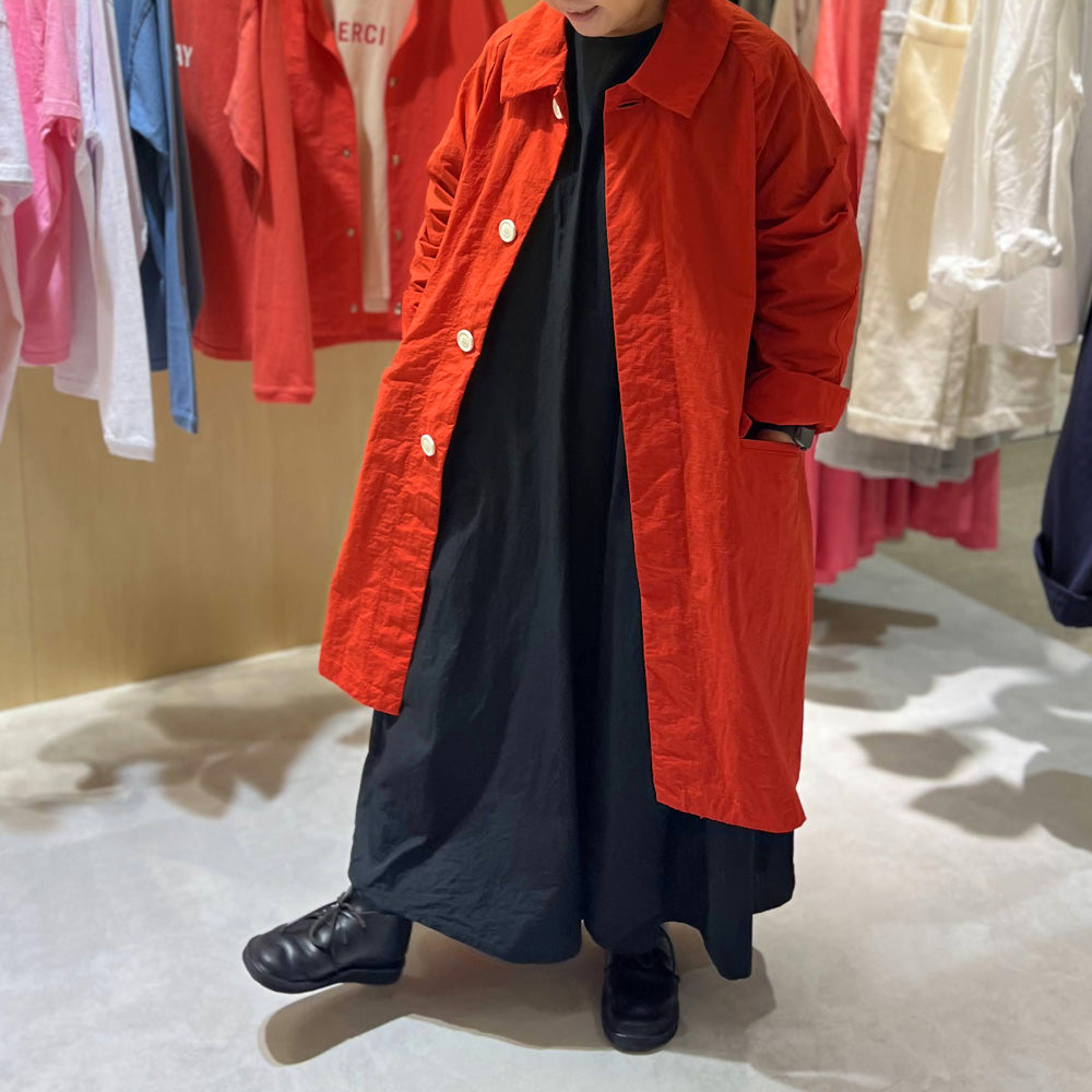 【SUNSHINE + CLOUD(サンシャイン+クラウド)】ビッグカラーコート/BIG COLLAR COAT