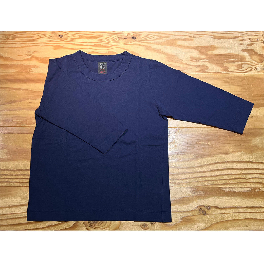【homspun (ホームスパン) 】30/1天竺七分袖Tシャツ