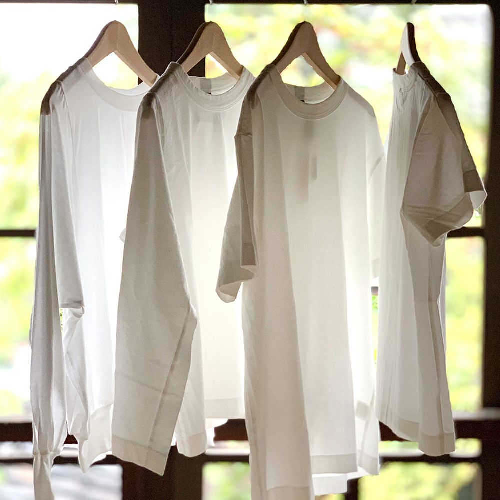 【homspun (ホームスパン) 】30/1 天竺 長袖Tシャツ