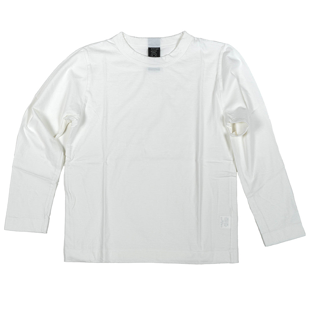 【homspun (ホームスパン) 】30/1 天竺 長袖Tシャツ