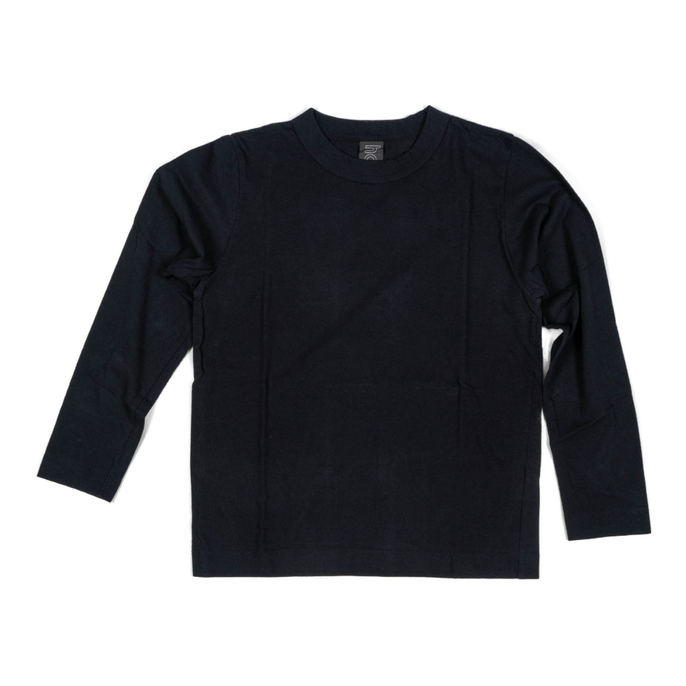 【homspun (ホームスパン) 】30/1 天竺 長袖Tシャツ