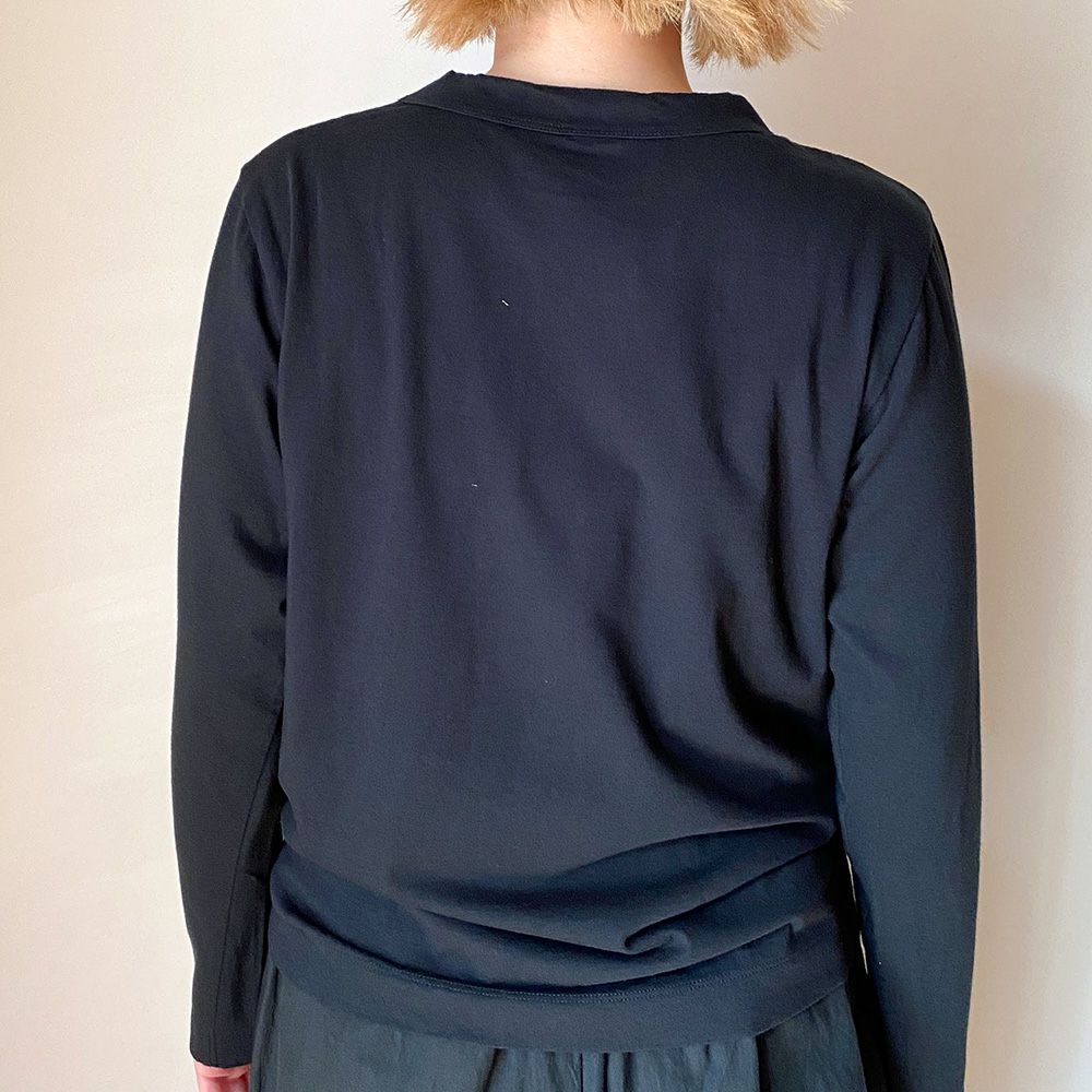 【homspun (ホームスパン) 】30/1 天竺 長袖Tシャツ
