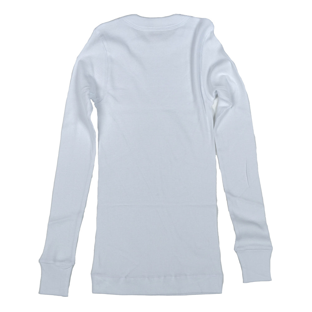 【homspun (ホームスパン) 】40/1丸胴テレコ L/S PO