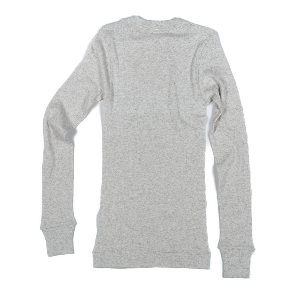 【homspun (ホームスパン) 】40/1丸胴テレコ L/S PO