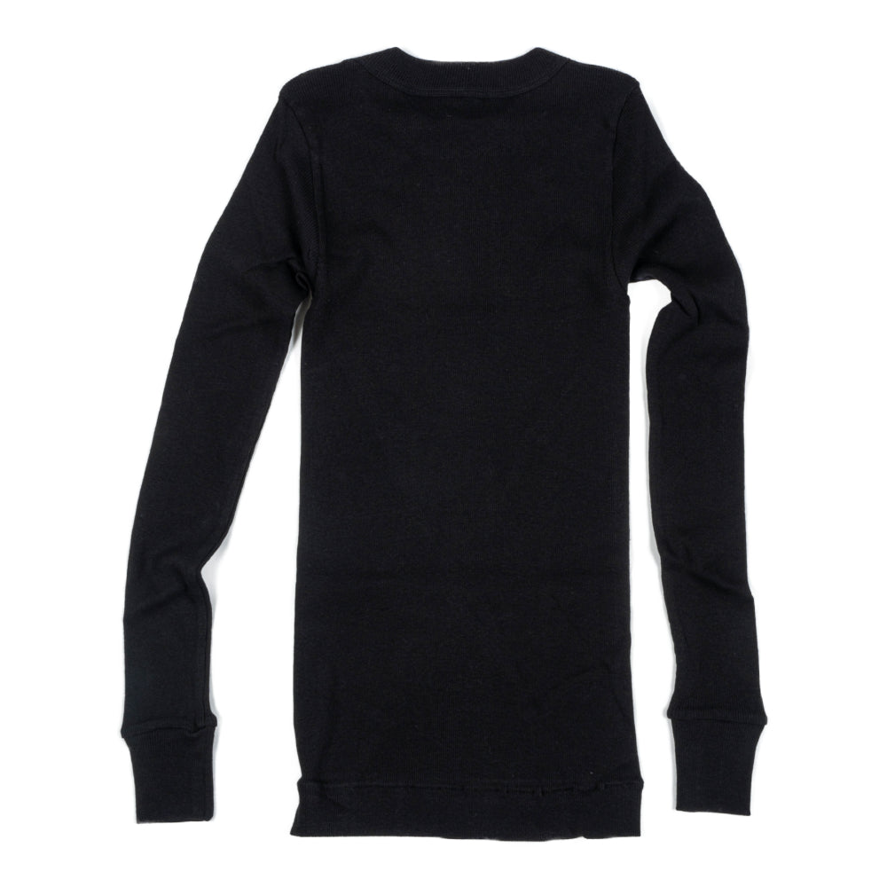 【homspun (ホームスパン) 】40/1丸胴テレコ L/S PO