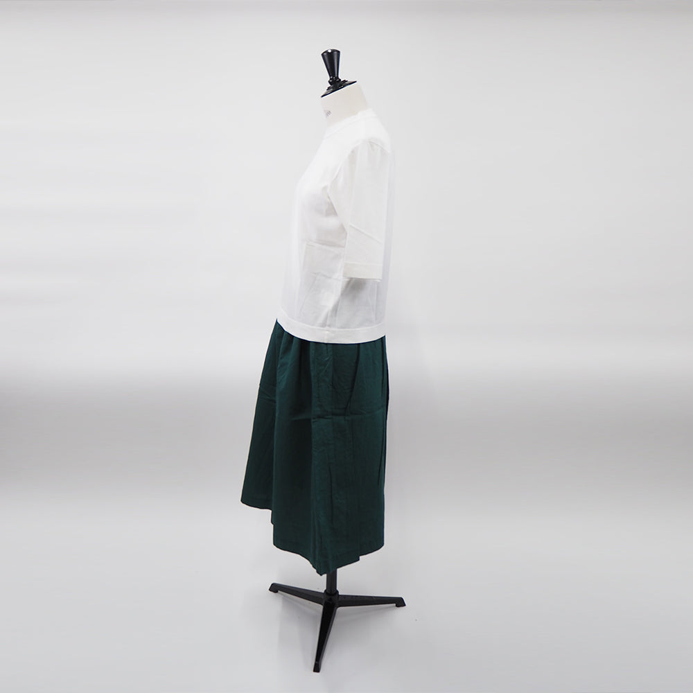 【homspun (ホームスパン) 】30/1天竺六分袖Tシャツ