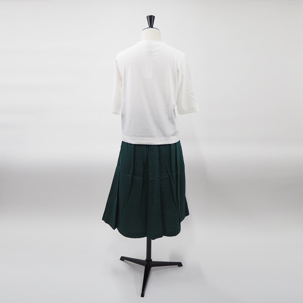 【homspun (ホームスパン) 】30/1天竺六分袖Tシャツ