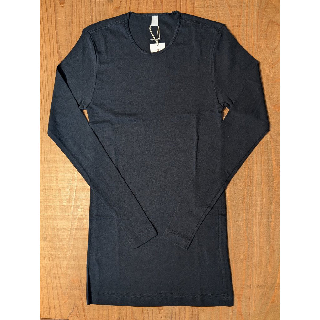 【homspun (ホームスパン) 】60/1フライス 長袖PO