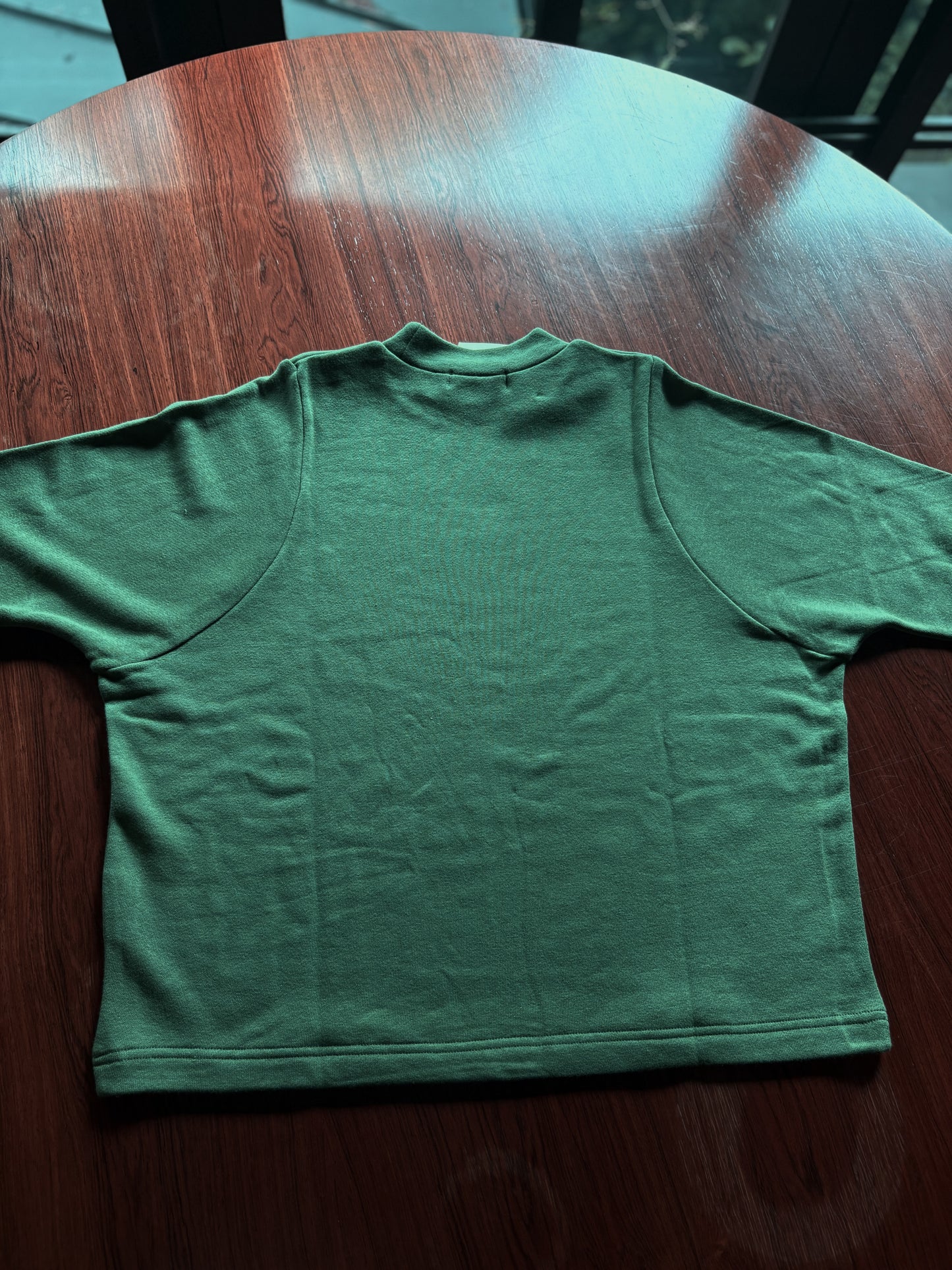 【homspun (ホームスパン) 】ムラ糸裏毛長袖PO