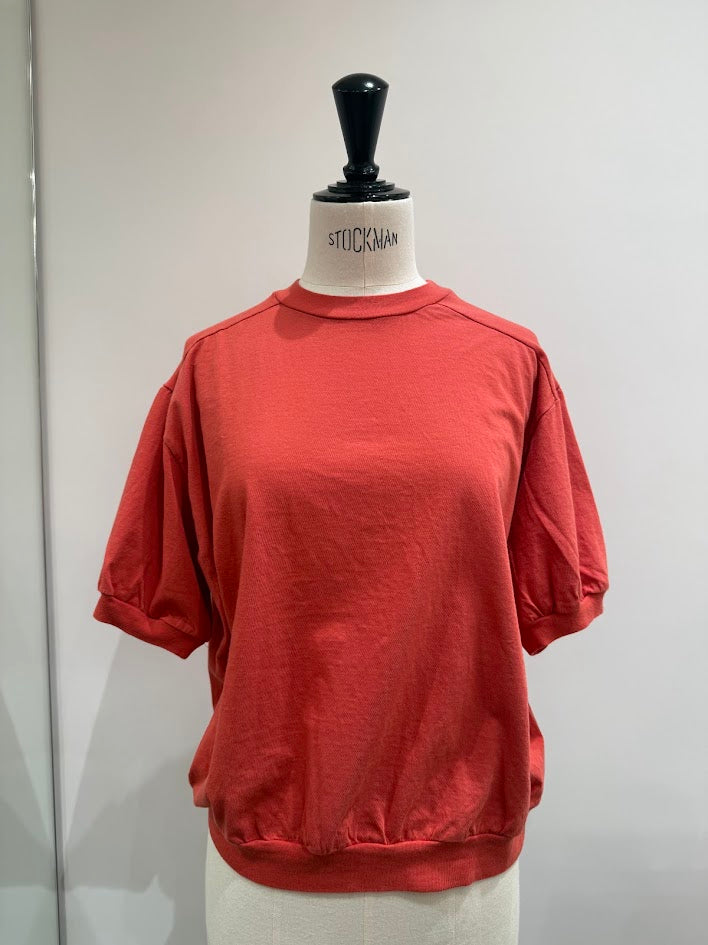 【homspun (ホームスパン) 】30/1天竺半袖クルーネックプルオーバー