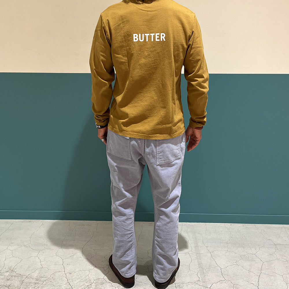 【SUNSHINE + CLOUD(サンシャイン+クラウド)】ロングスリーブTシャツ/PEANUT-BUTTER
