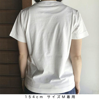 【homspun (ホームスパン) 】天竺半袖Tシャツ