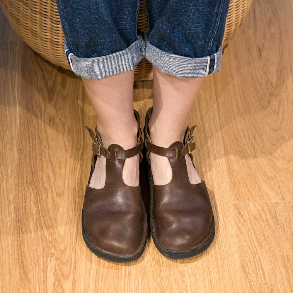 【AURORA SHOES(オーロラシューズ)】＜Women's＞ T-STRAP