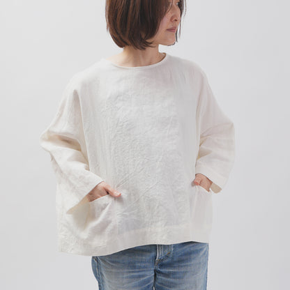 [Vérifiez et bande (vérifiez et rayé)] D -line Pullover "Linpemy Bella"