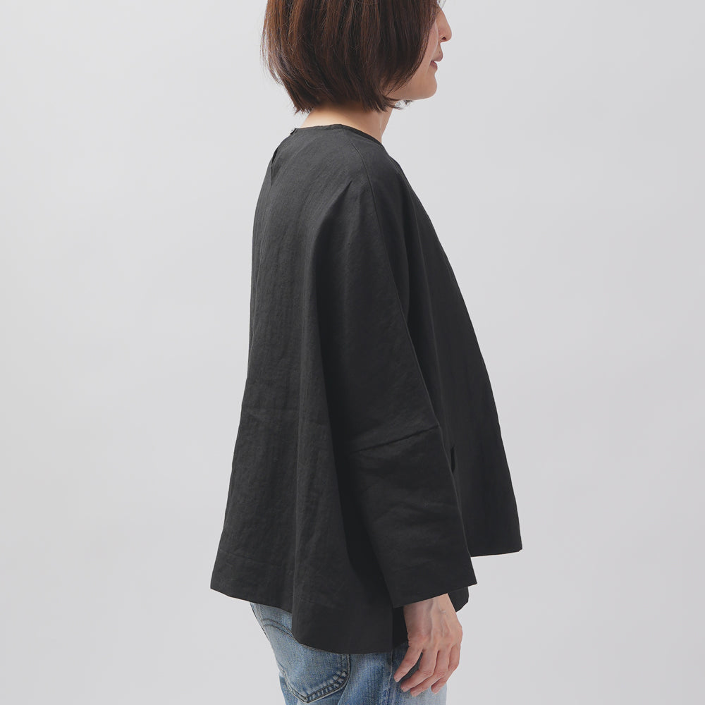 [Vérifiez et bande (vérifiez et rayé)] D -line Pullover "Linpemy Bella"