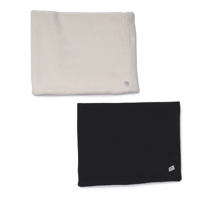 [Check & Stripe (Check & Stripe)] Silk -Fleece Necker Warmer