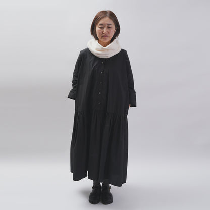 [Check & Stripe (Check & Stripe)] Silk -Fleece Necker Warmer
