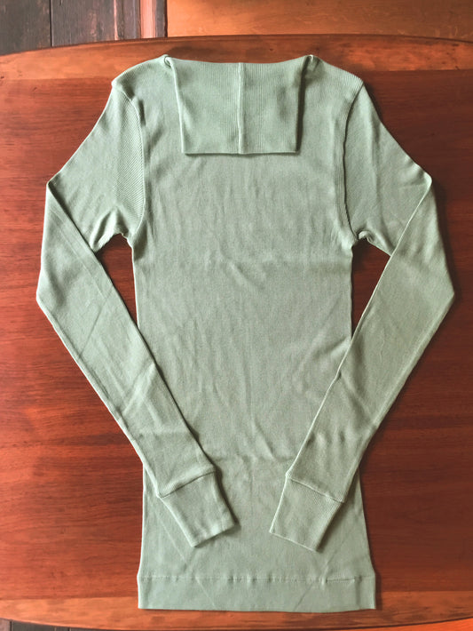 【homspun (ホームスパン) 】40／1丸胴テレコ　タートル