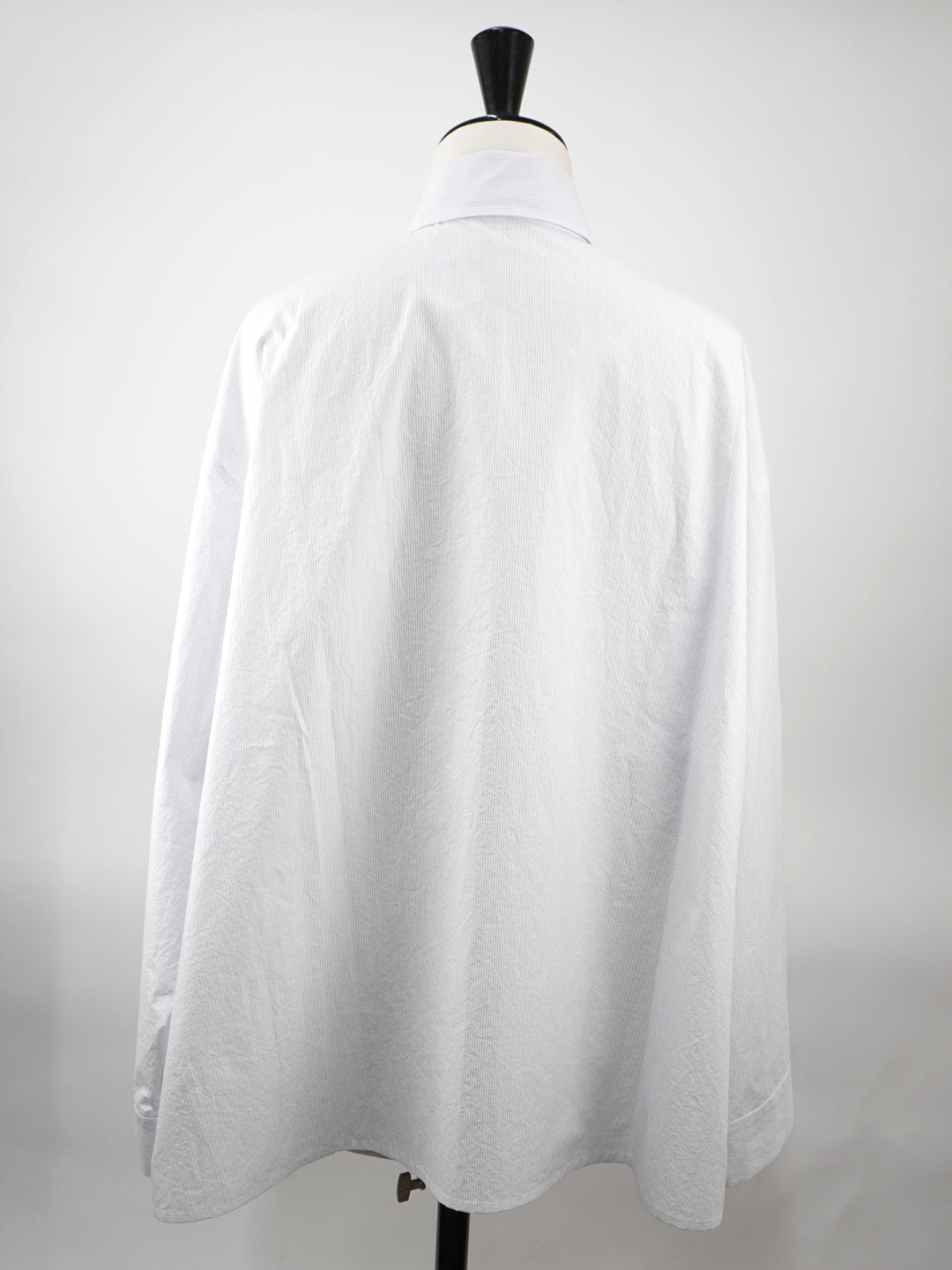 【CHECK&STRIPE(チェック&ストライプ)】ビックシャツ コットンパピエストライプ