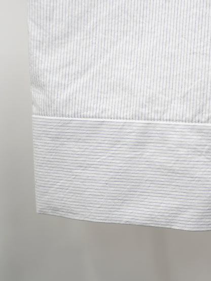 【CHECK&STRIPE(チェック&ストライプ)】ビックシャツ コットンパピエストライプ