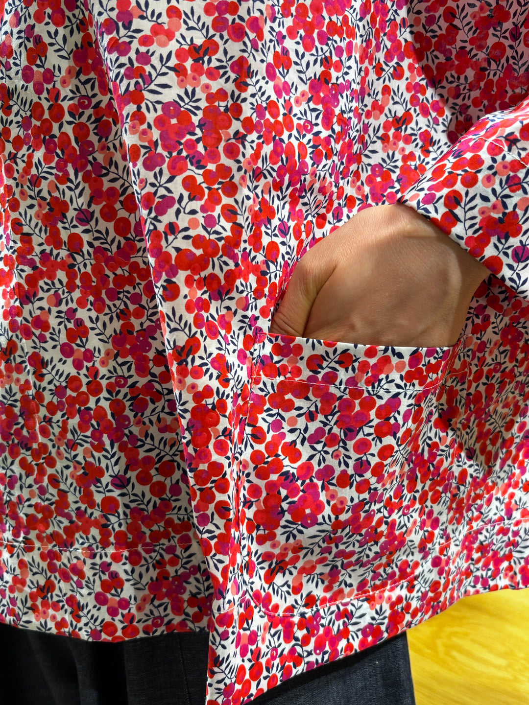 CHECK&STRIPE(チェック&ストライプ)】Dラインプルオーバー リバティ