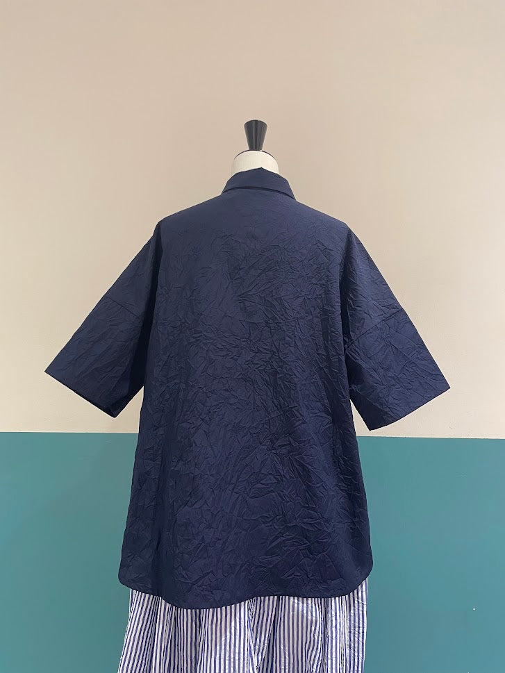 【CHECK&STRIPE(チェック&ストライプ)】半袖シャツ sunny daysコットン