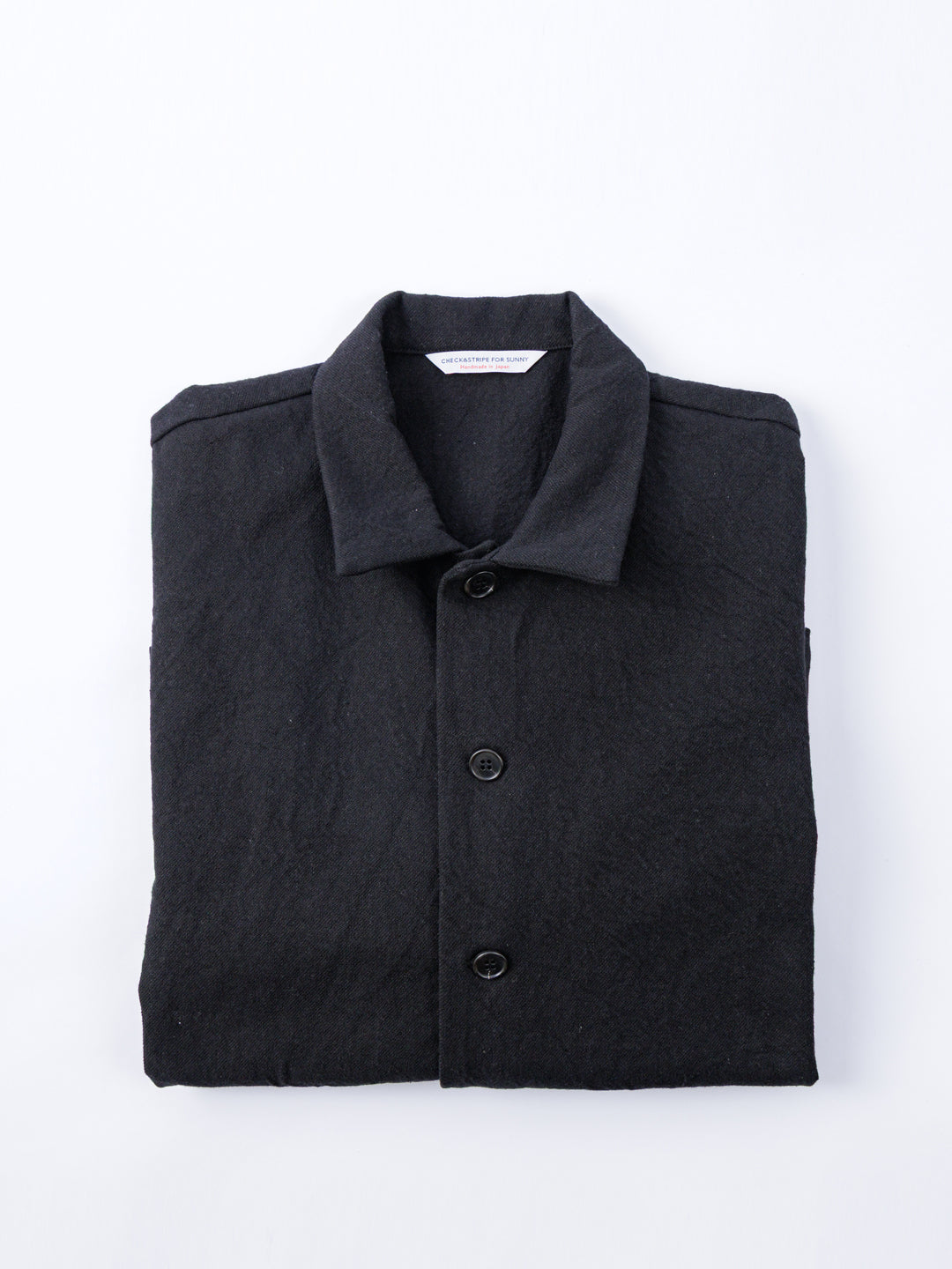 【CHECK&STRIPE(チェック&ストライプ)シャツジャケット ハーフリネンツイル