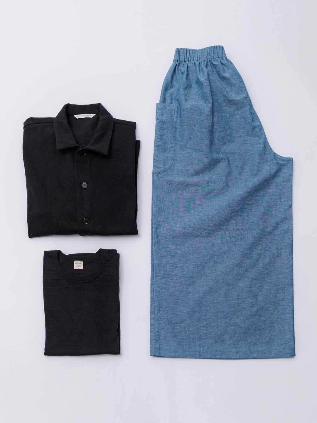 【CHECK&STRIPE(チェック&ストライプ)シャツジャケット ハーフリネンツイル
