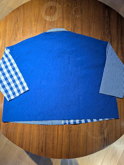 【CHECK&STRIPE(チェック&ストライプ)】シャツジャケット sunny daysコットン