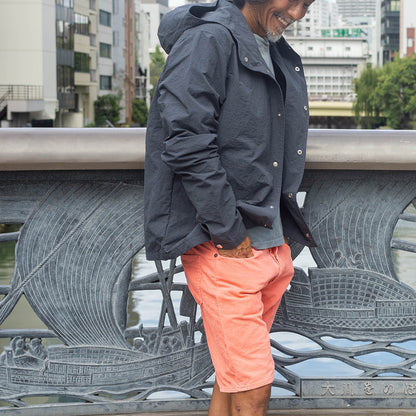 【SUNSHINE + CLOUD(サンシャイン＋クラウド)】フード付きコーチジャケット/HOODED COACH JACKET