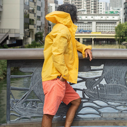 【SUNSHINE + CLOUD(サンシャイン＋クラウド)】フード付きコーチジャケット/HOODED COACH JACKET