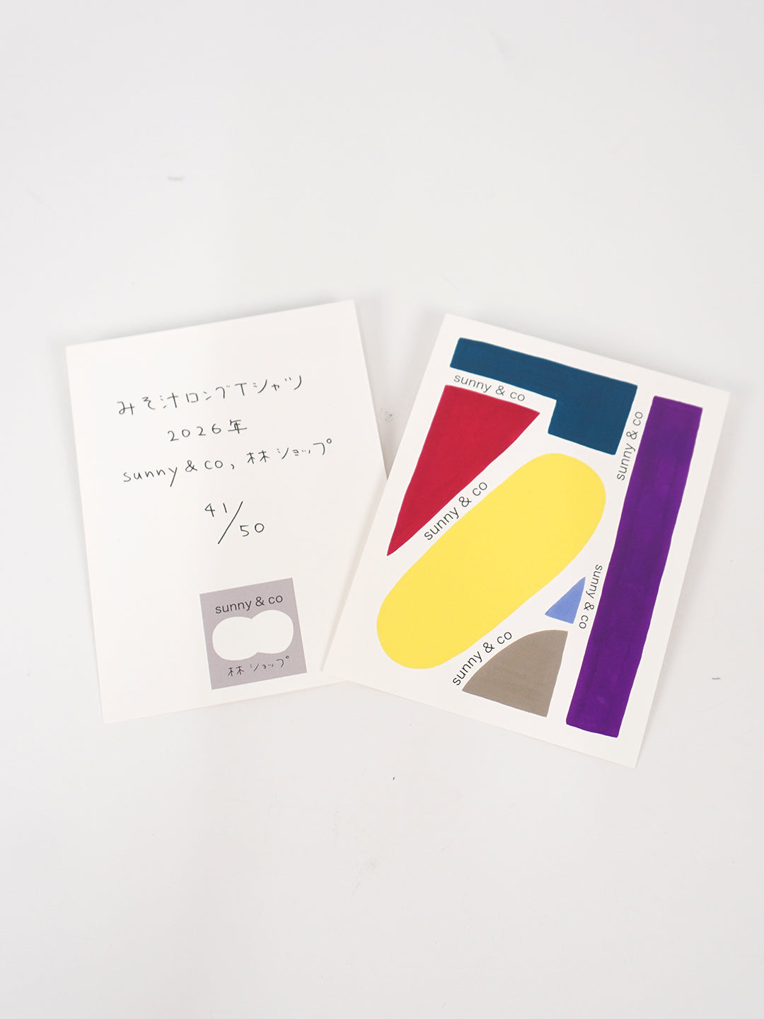 【林ショップ×サニー&カンパニー】ロングスリーブカットソー